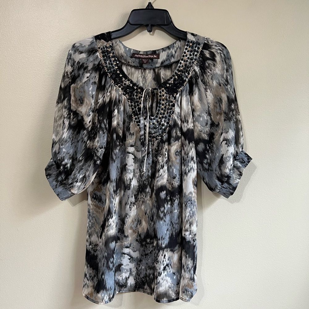 Mushka sienna rose blouse M
